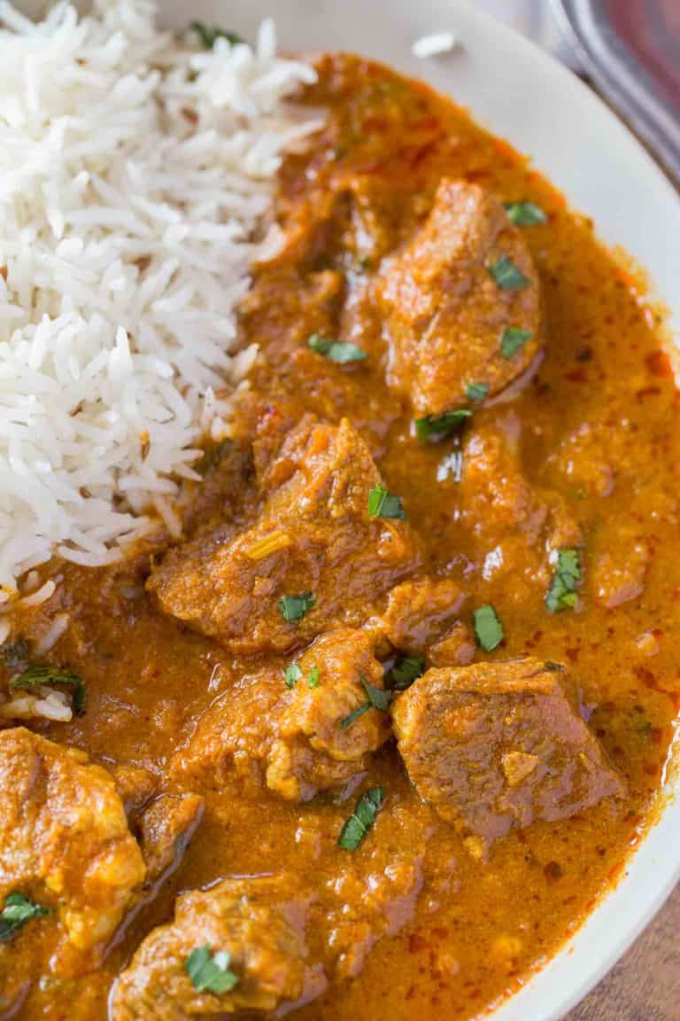 Indian Lamb Curry - Dinner, then Dessert