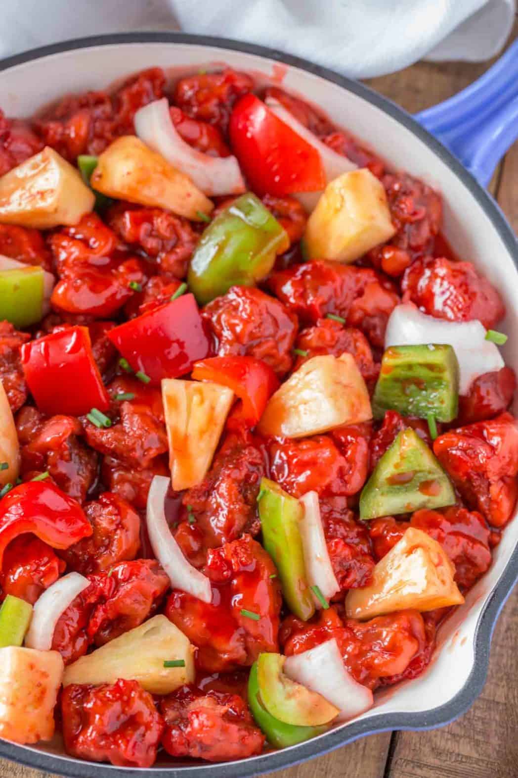 Sweet and Sour Pork Dinner, then Dessert