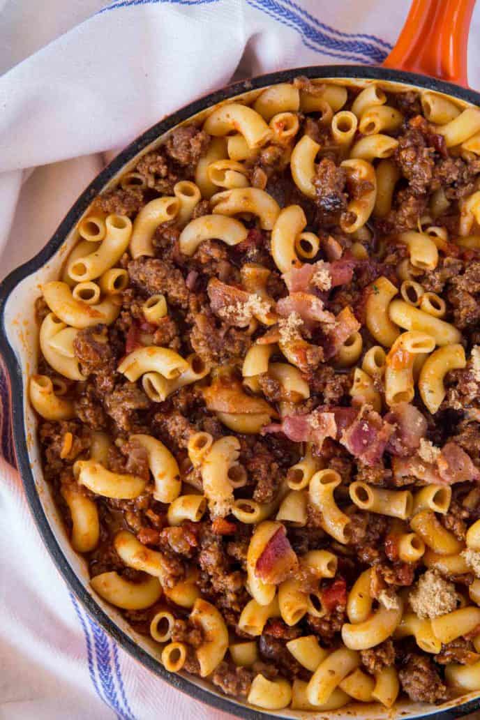 Bacon Beefy Pasta