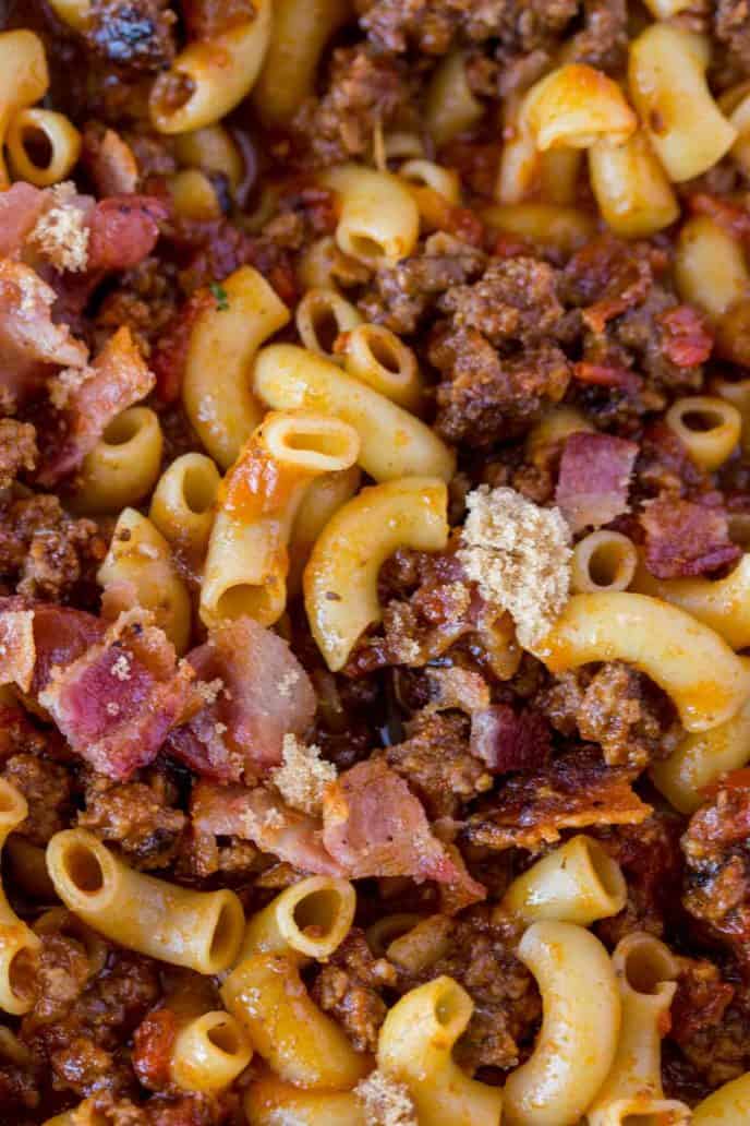 Bacon Brown Sugar Hamburger Helper