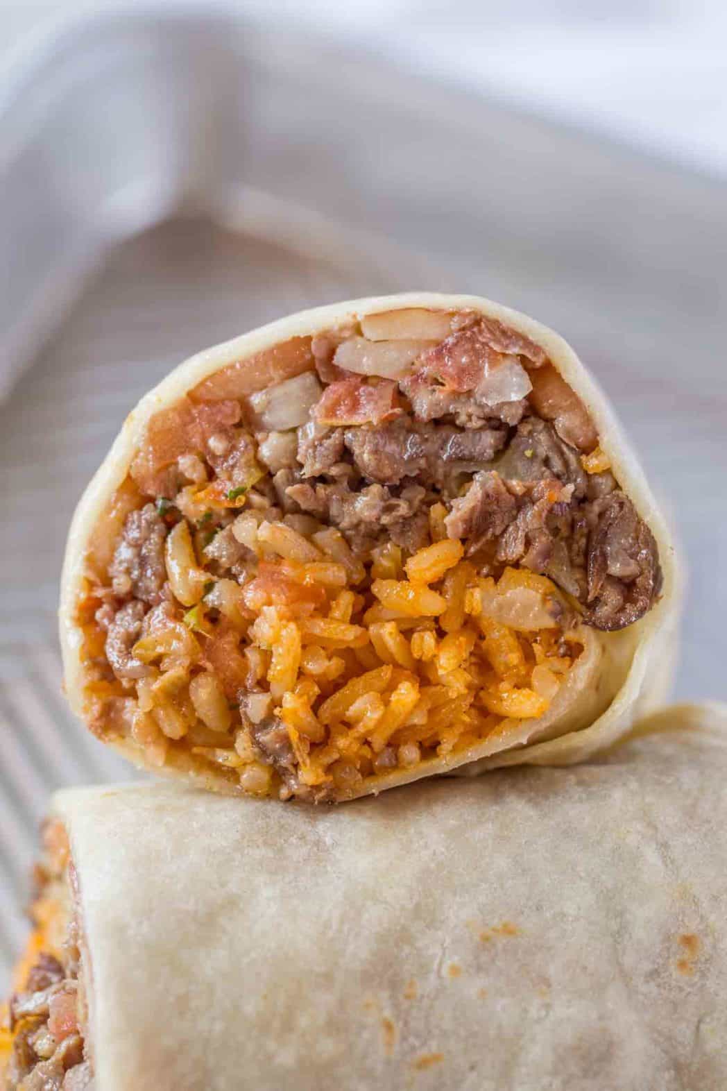 Easy Ground Beef Burrito Recipe Dinner, then Dessert