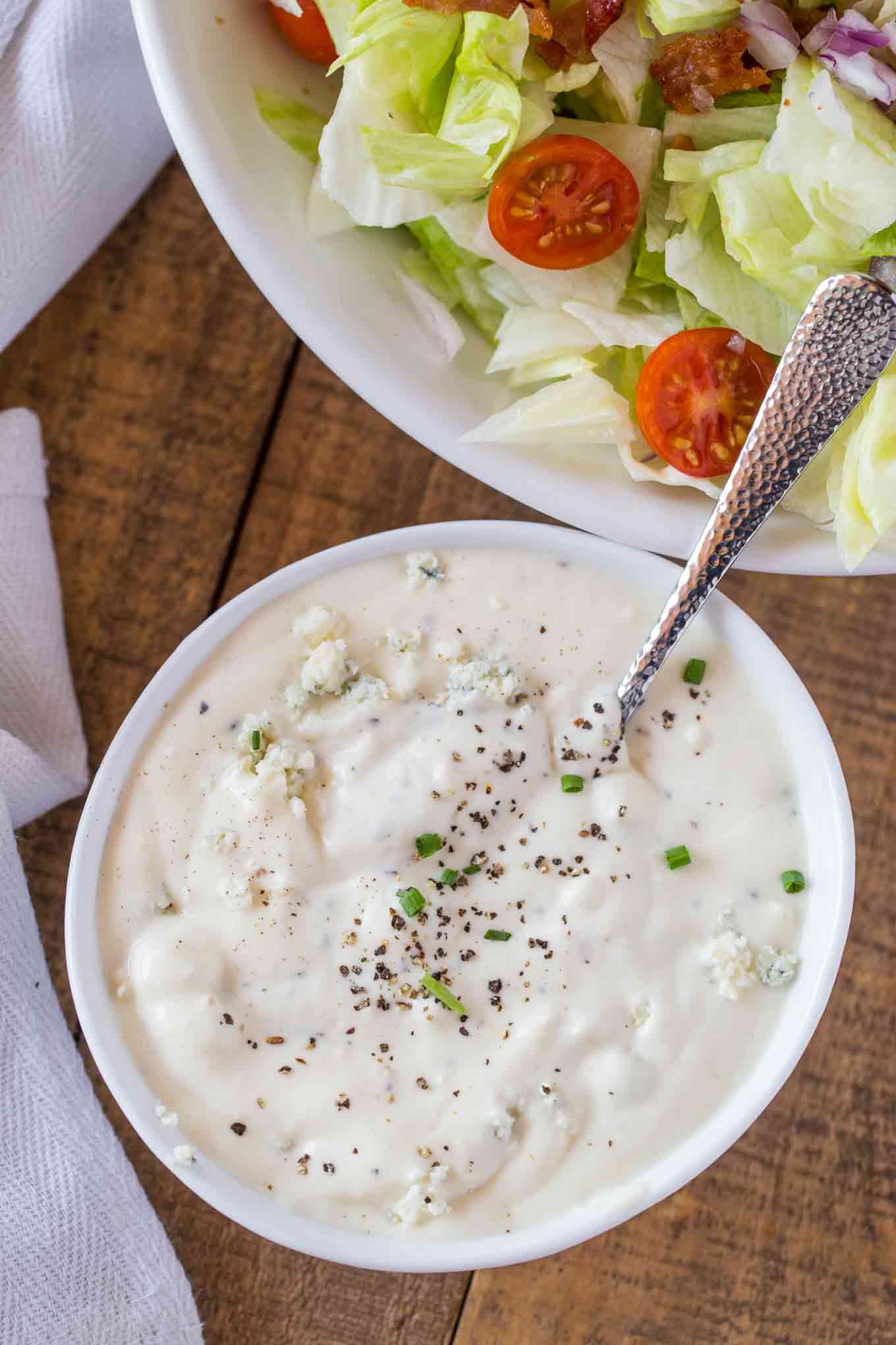 Blue Cheese Dressing - Dinner, then Dessert