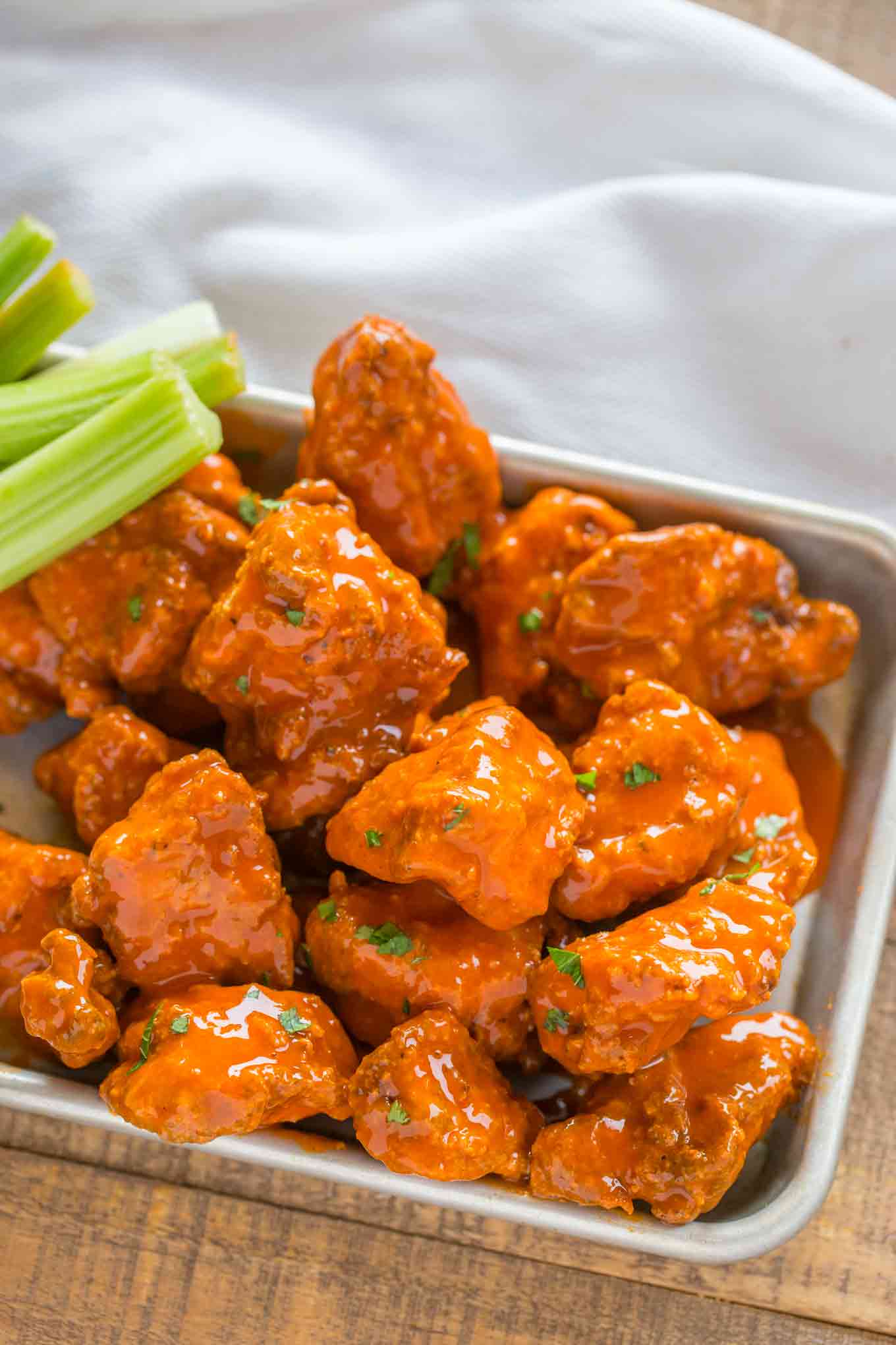 Boneless Buffalo Wings Recipe Dinner Then Dessert 