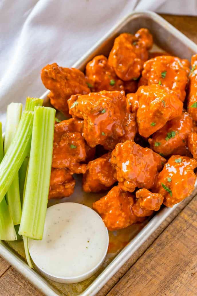 Party Food Buffalo Boneless Wings