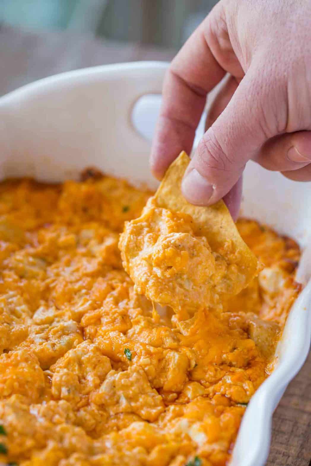 Buffalo Chicken Dip Recipe Video Dinner Then Dessert