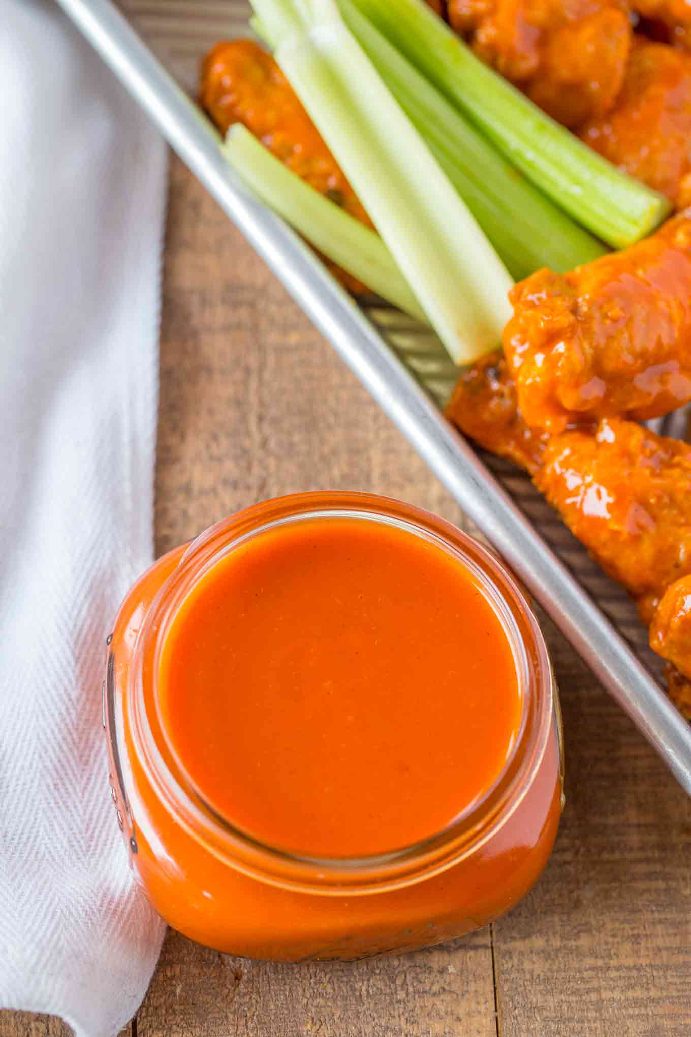 Buffalo Wing Sauce Dinner, then Dessert