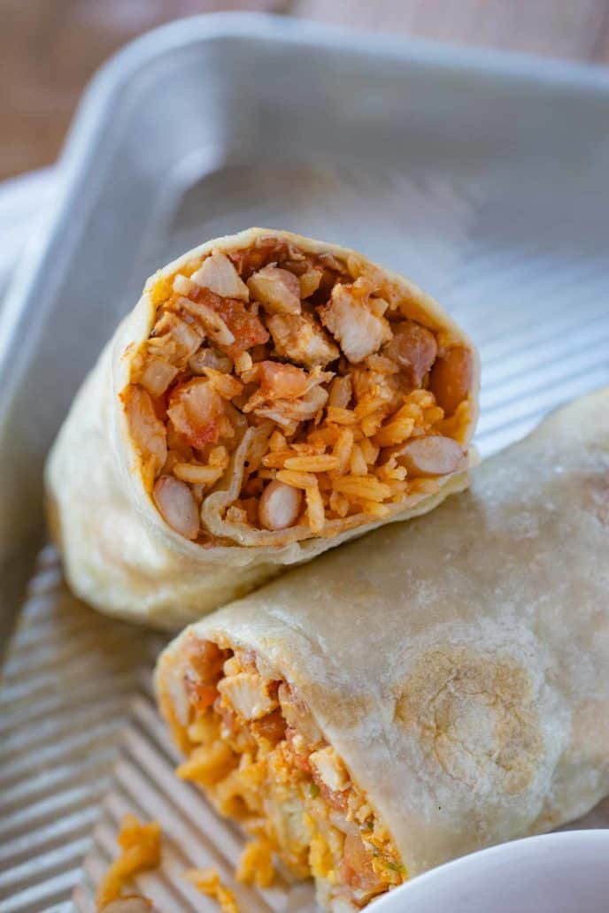 Mexican Chicken Burrito