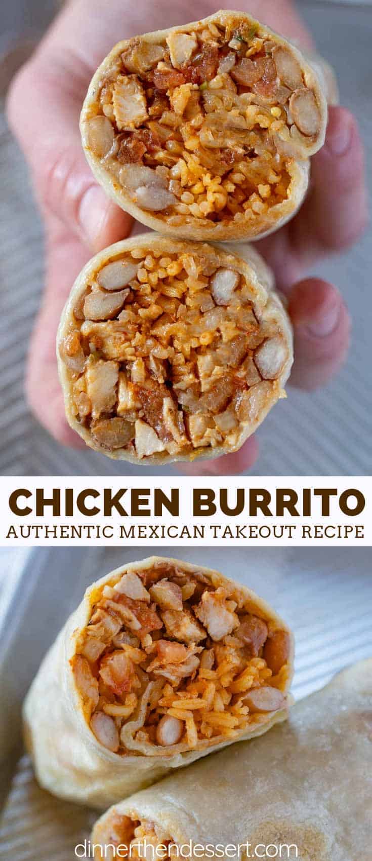 Chicken And Rice Burrito