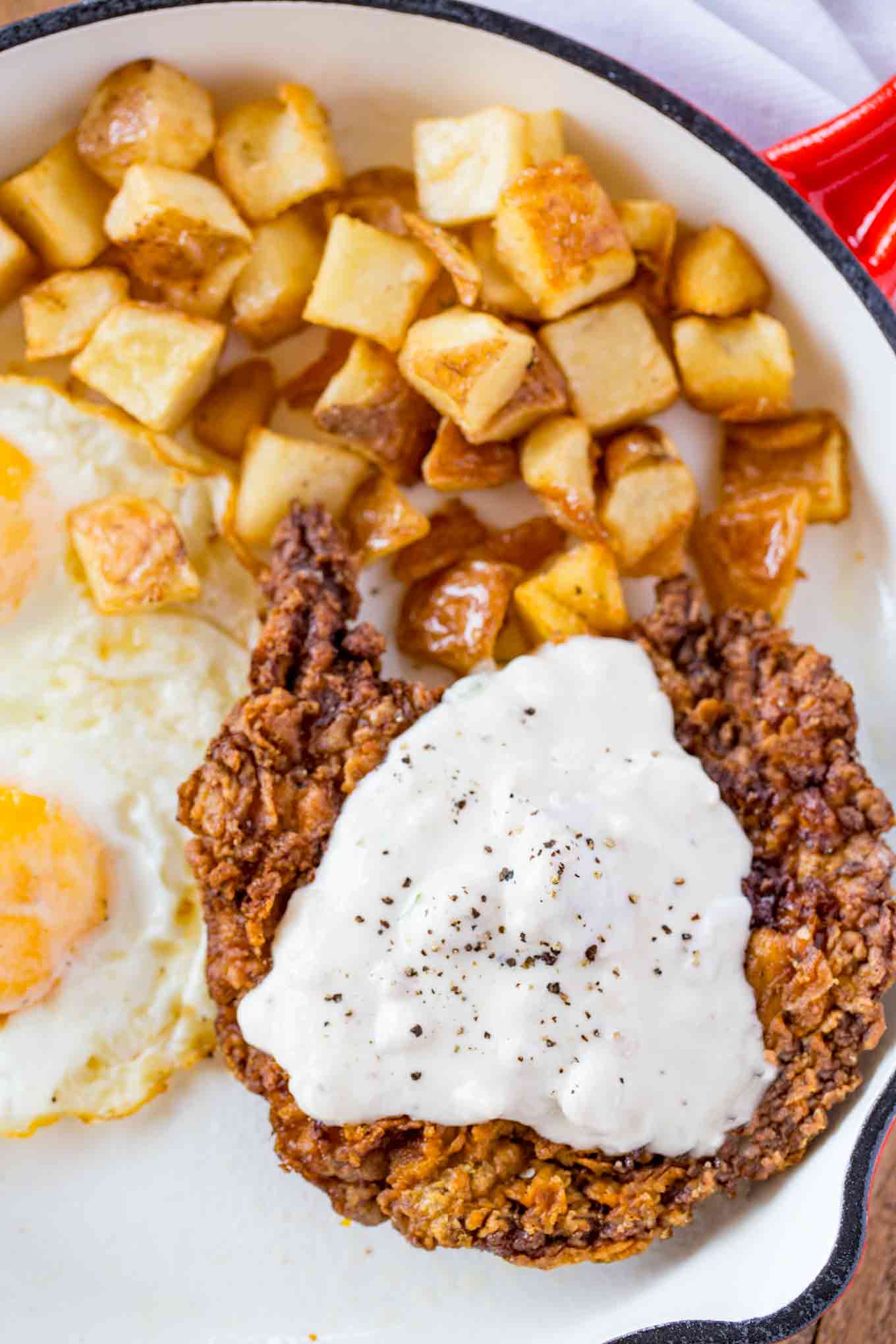 Descubrir 55+ imagen chicken fried steak receta - Abzlocal.mx