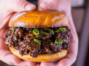 Korean Ground Beef Sloppy Joes