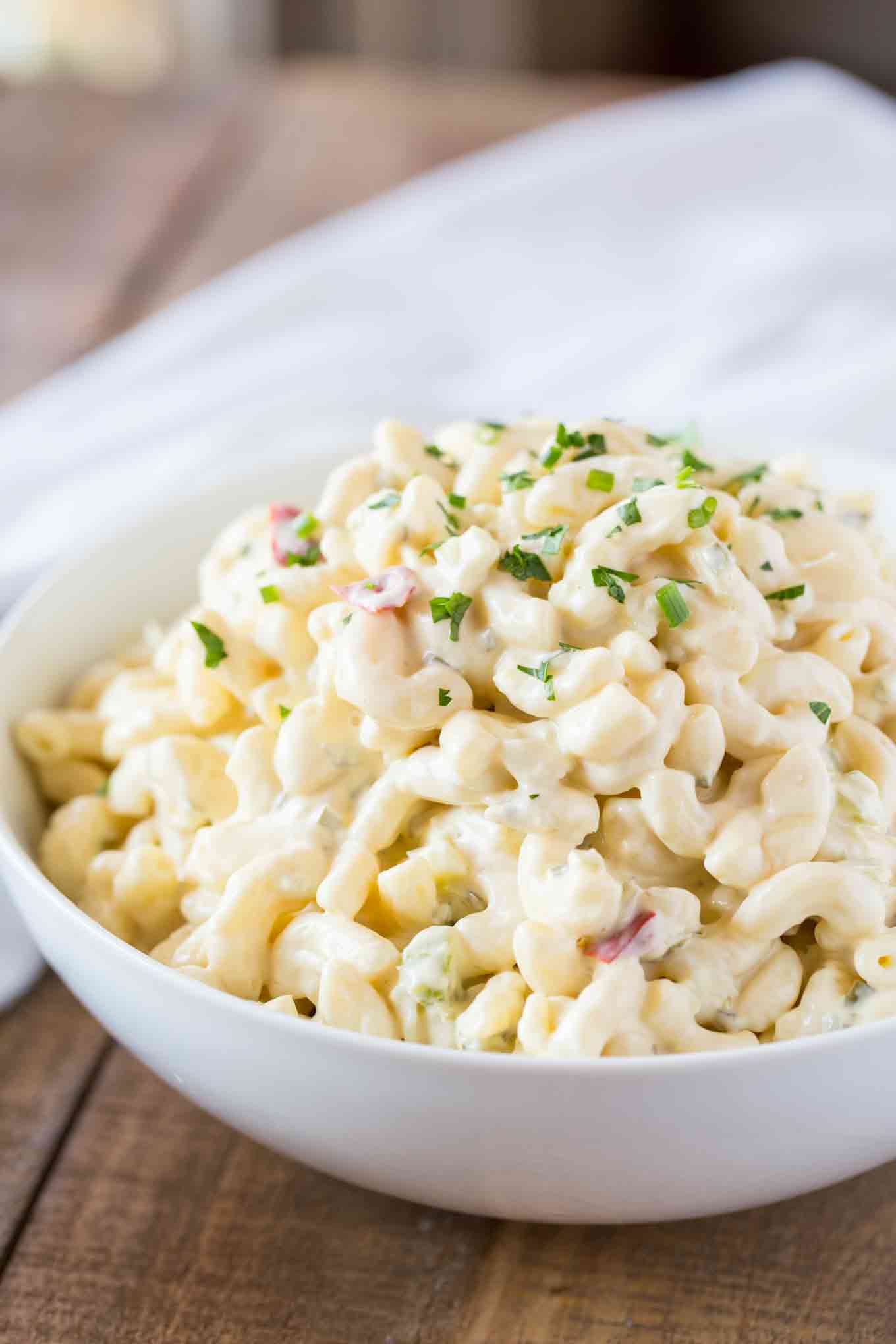 easy macaroni salad recipe with mayo
