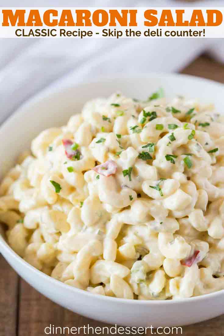 creamy salad in a white dish