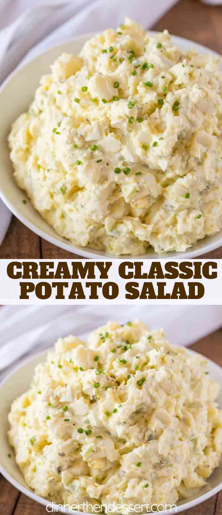 Potato Salad Dinner Then Dessert