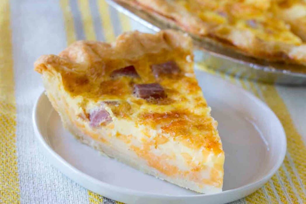 Quiche Lorraine - Dinner, Then Dessert