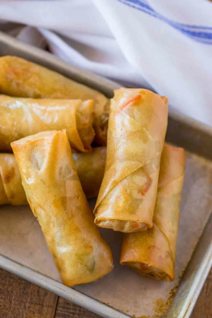 Spring Rolls Dinner - The FoodOlic recipes