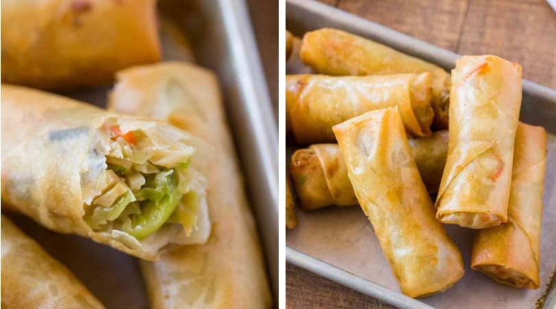 How to make Chinese spring rolls wrapper Chinese new year recipe