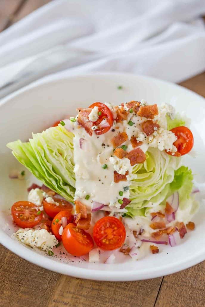 Classic Wedge Salad - Dinner, then Dessert