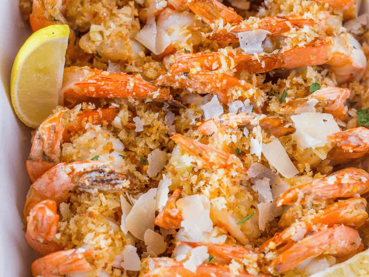 baked shrimp with lemon