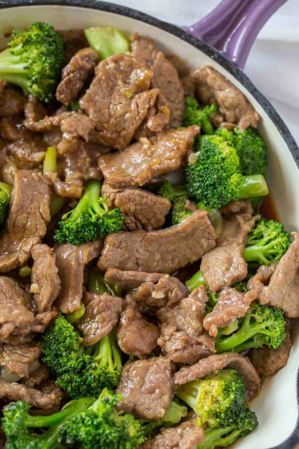 Beef and Broccoli - Dinner, then Dessert