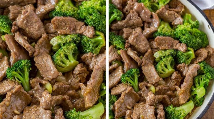Beef and Broccoli - Dinner, then Dessert