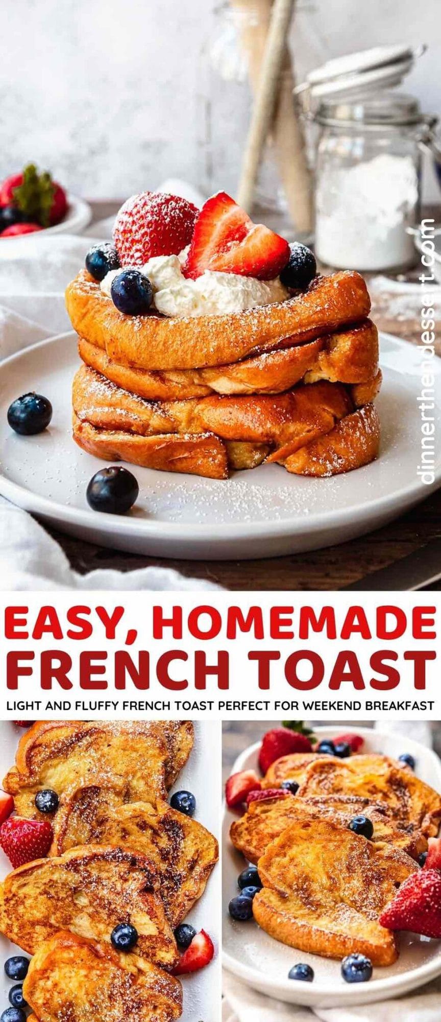 French Toast Recipe - Dinner, then Dessert