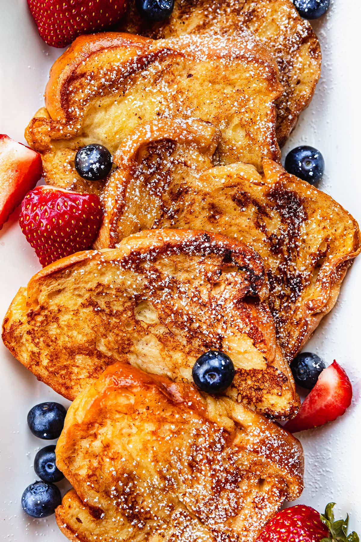 French Toast on serving plate