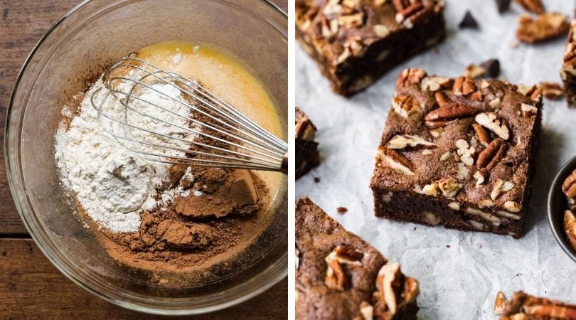 Easy Pecan Brownies Recipe Dinner Then Dessert 7771