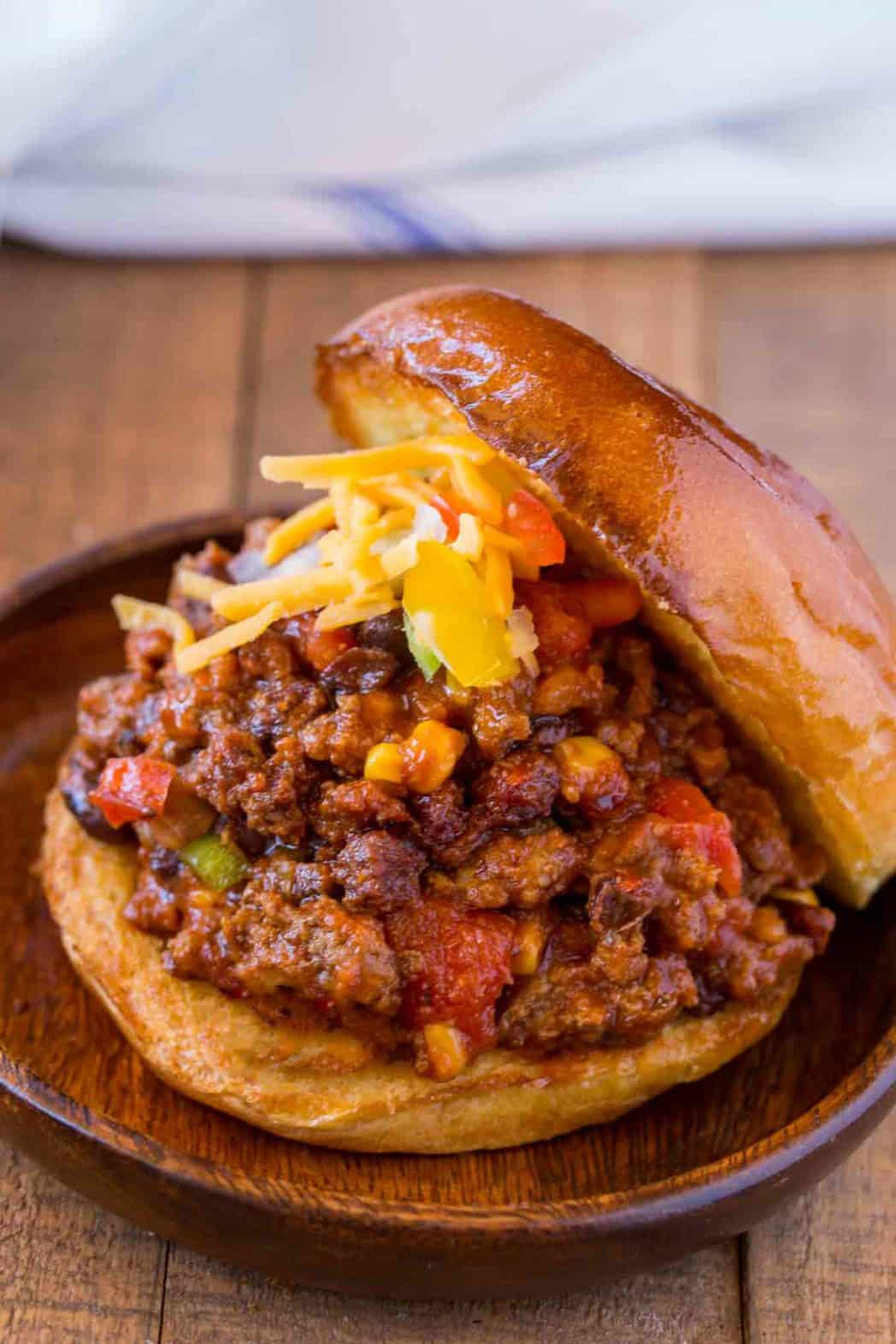 TexMex Sloppy Joes Dinner, then Dessert