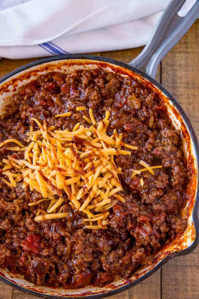 BBQ Beef Sloppy Joes - Dinner, then Dessert