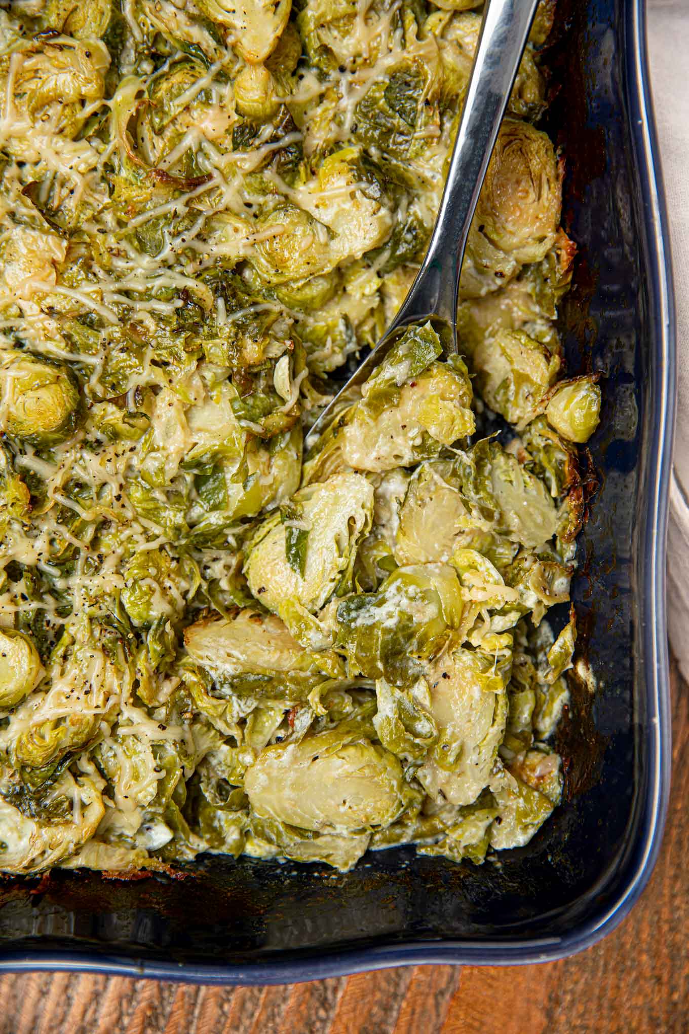 Brussels Sprouts Gratin (Perfect for the Holidays!) - Dinner, then Dessert