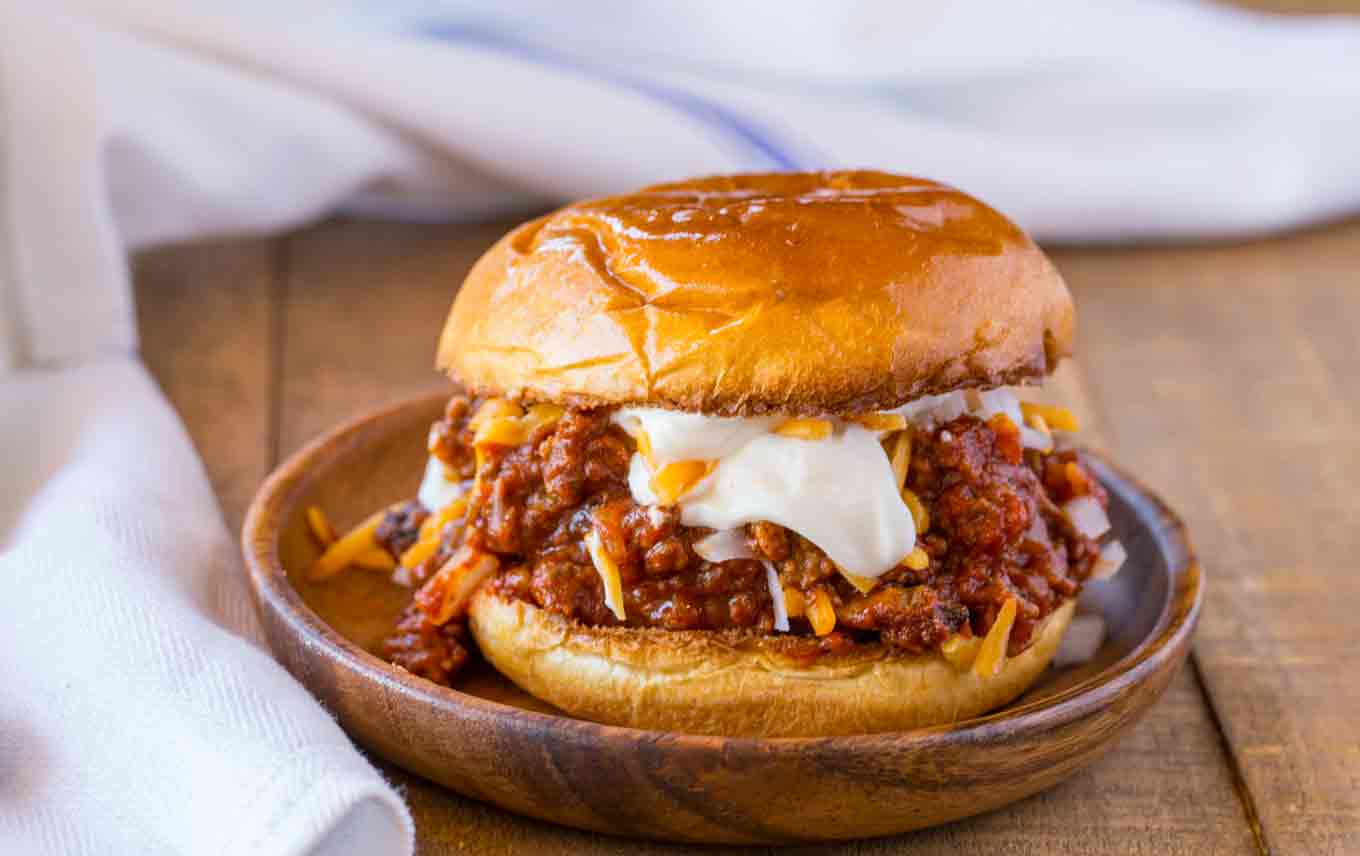 Chili Cheese Sloppy Joes