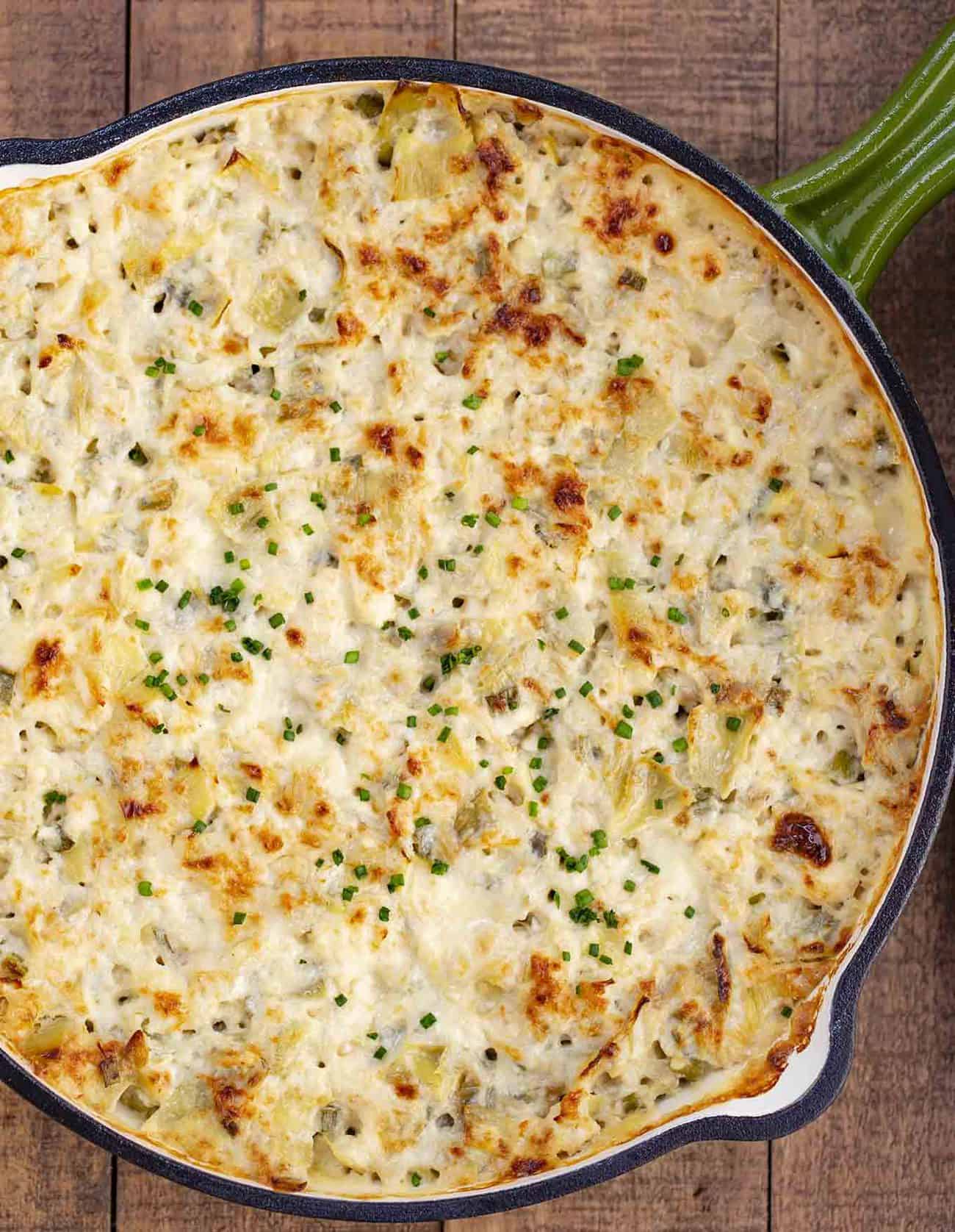 Crab Artichoke Cheesy Dip