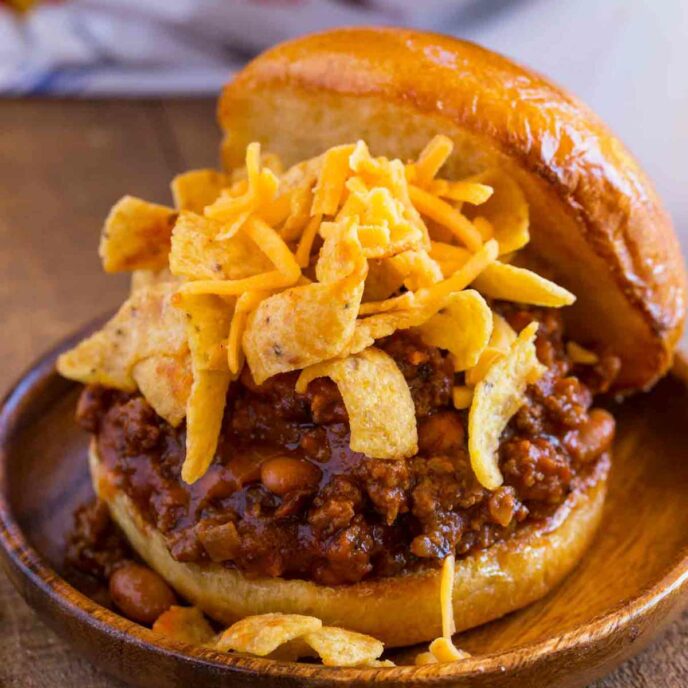 Frito Pie Sloppy Joes