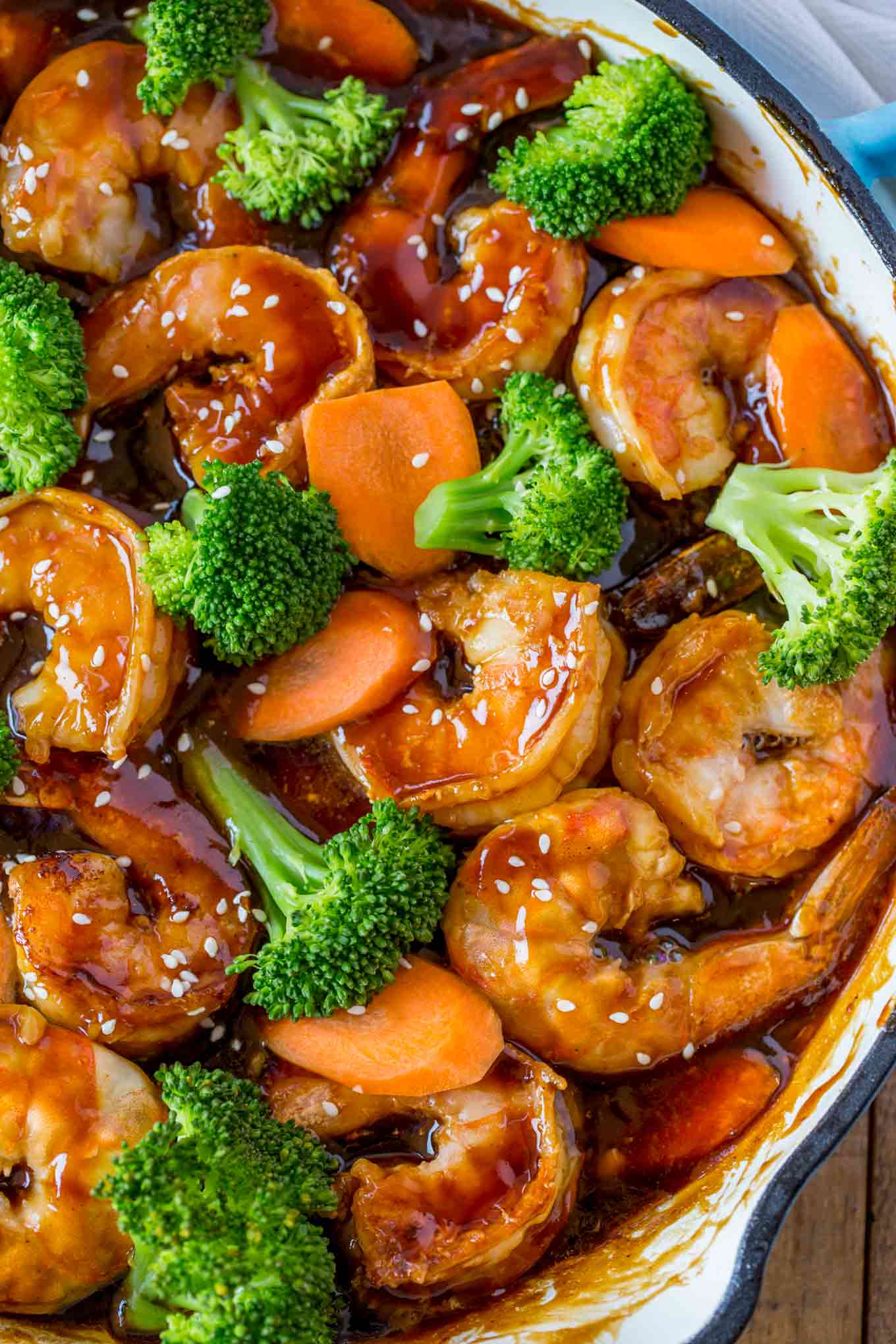 Easy Shrimp Stir-Fry - Dinner, then Dessert