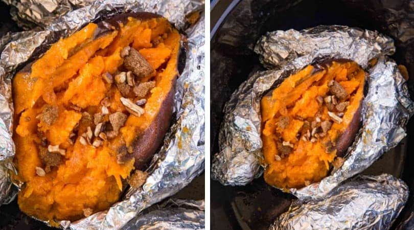 Süßkartoffeln aus dem Slow Cooker