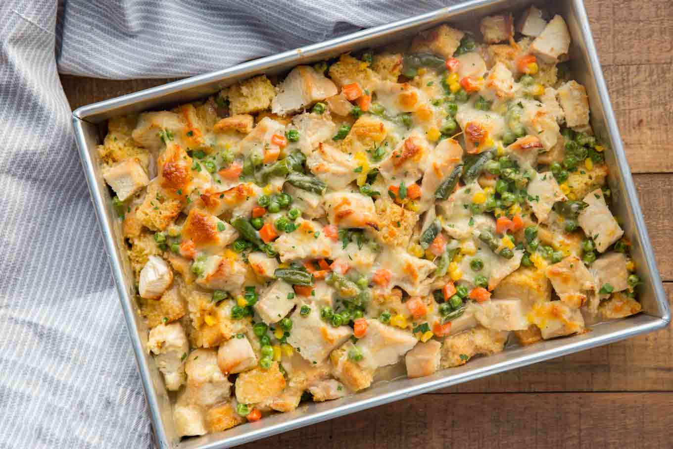 Thanksgiving Turkey Casserole