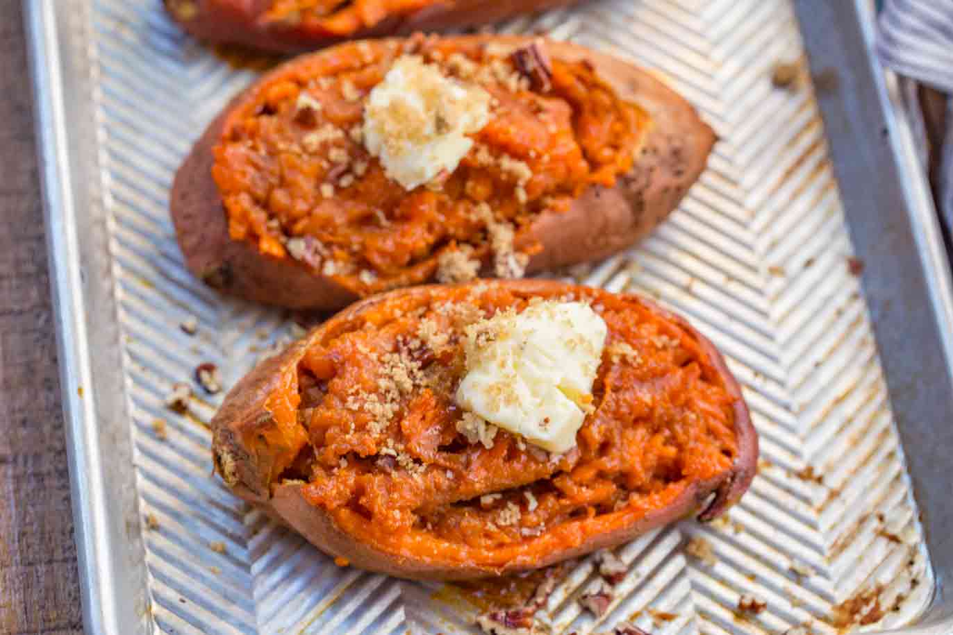 Twice Baked Candied Yams