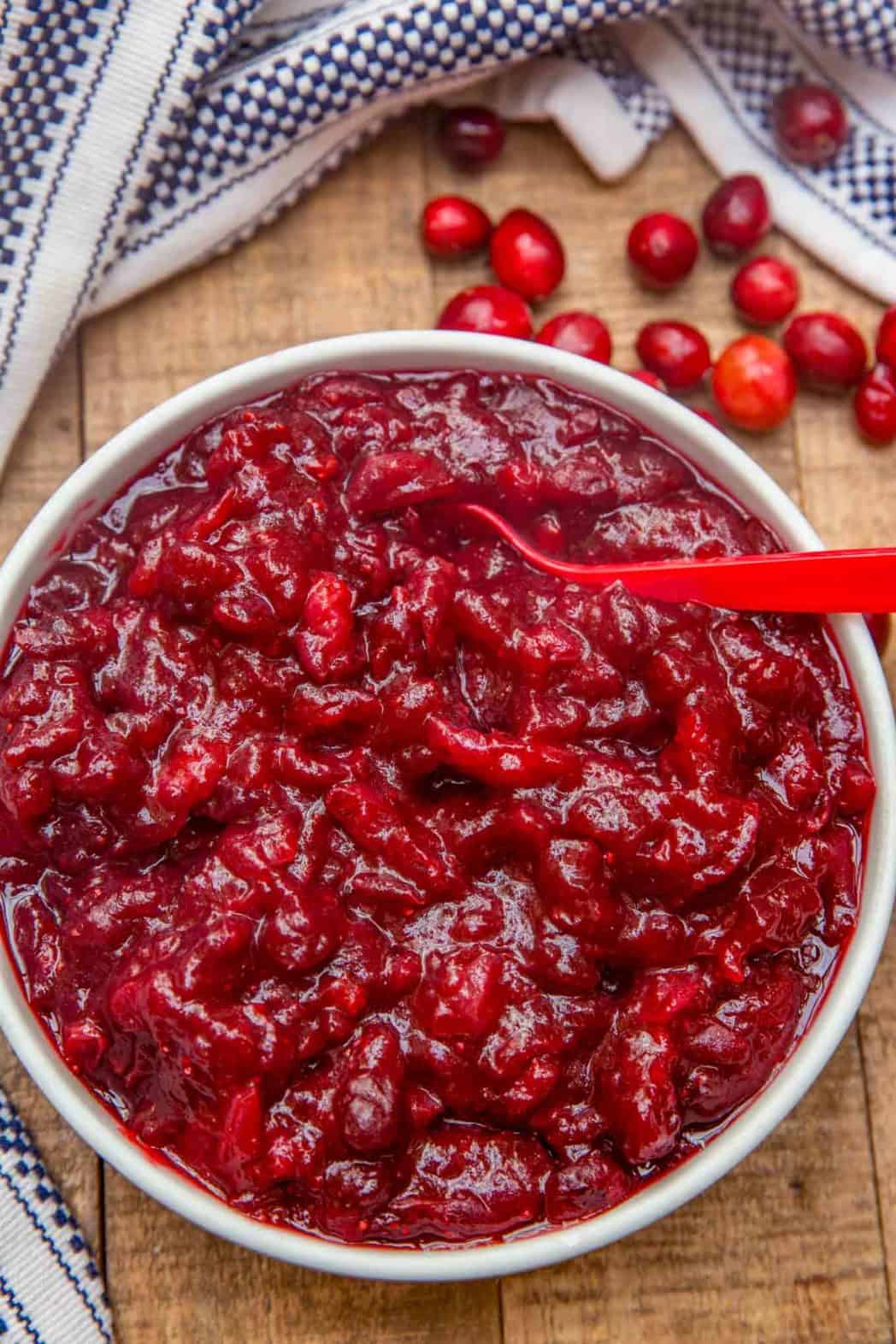 Easy Cranberry Sauce Recipe Dinner Then Dessert