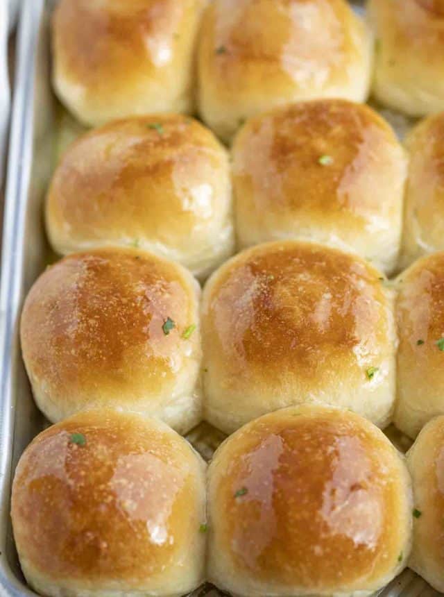 Homemade Buttery Rolls