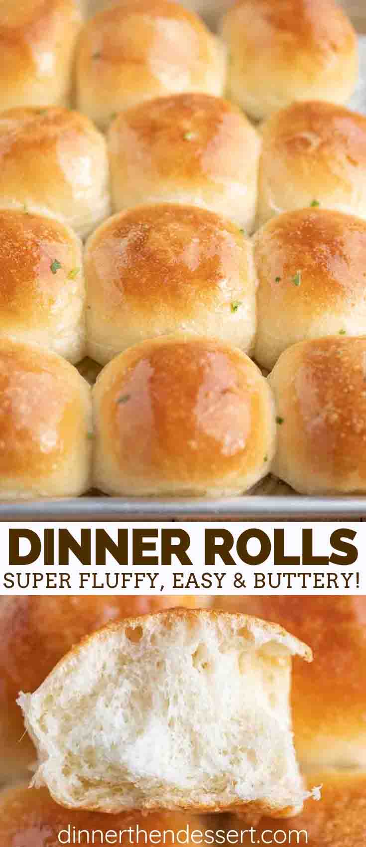 Perfectly Easy Dinner Rolls - Dinner, then Dessert