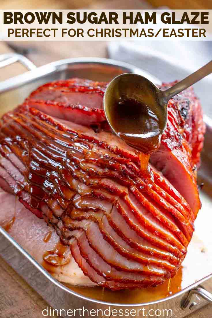 Brown Sugar Ham Glaze Recipe - Dinner, then Dessert