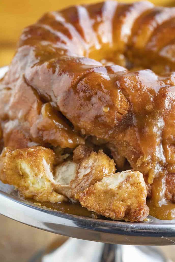 Gooey Pull-Apart Monkey Bread From Scratch - Brown Eyed Baker