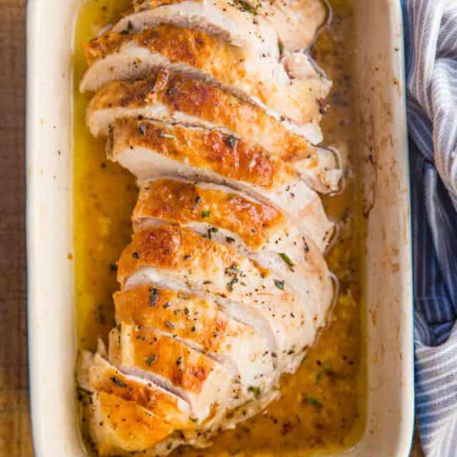 Turkey Breast Roasted in the oven