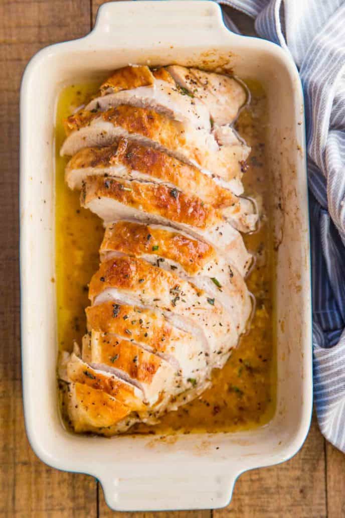 Roasted Turkey Breast Recipe [VIDEO] - Dinner, then Dessert