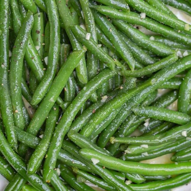 beans in pan