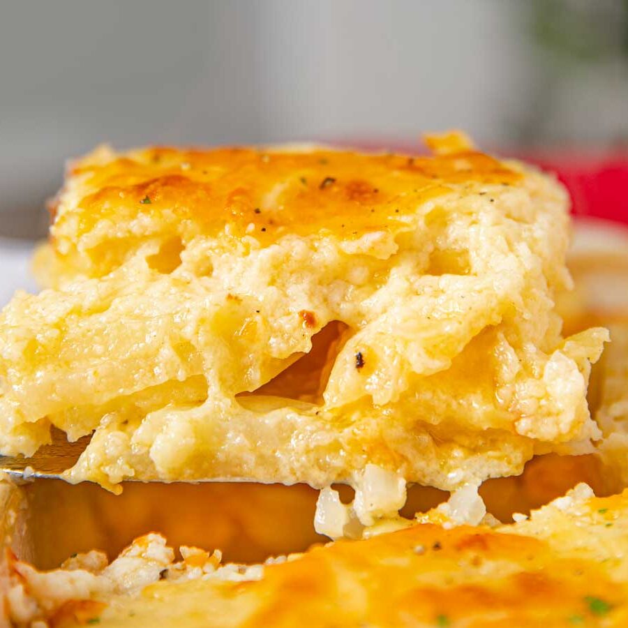 Cheesy Scalloped Potatoes Recipe - Dinner, then Dessert