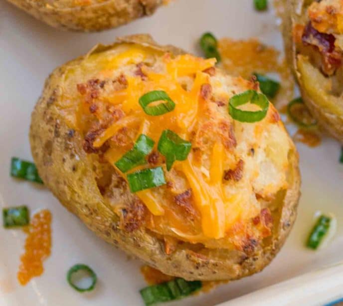 Loaded Twice Baked Potato