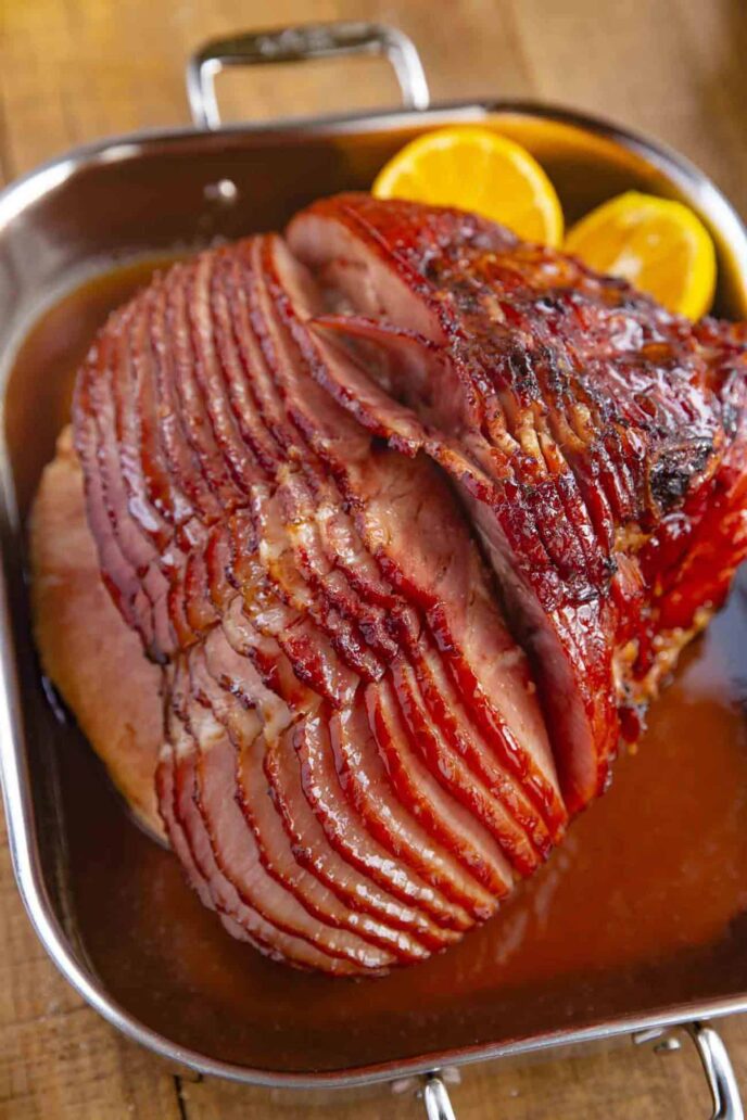 Brown Sugar Glazed Ham