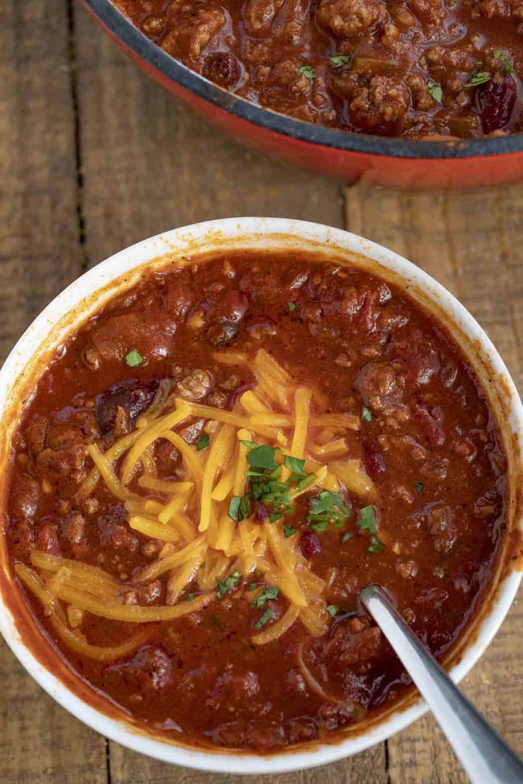 Classic Beef Chili Recipe [VIDEO] Dinner, then Dessert