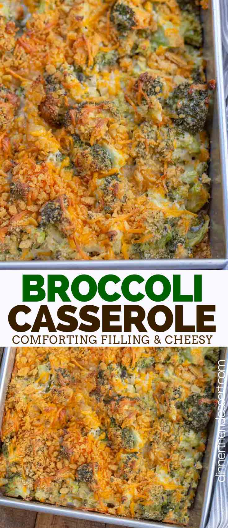 Broccoli Casserole - Dinner, then Dessert